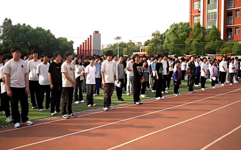 吉安市理工技工学校开展地震避险与应急疏散